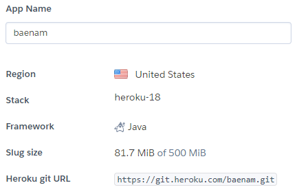 heroku-app-info